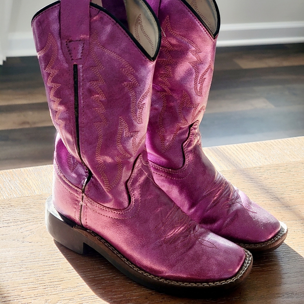 OLD WEST size 10.5 Cowgirl Boots
